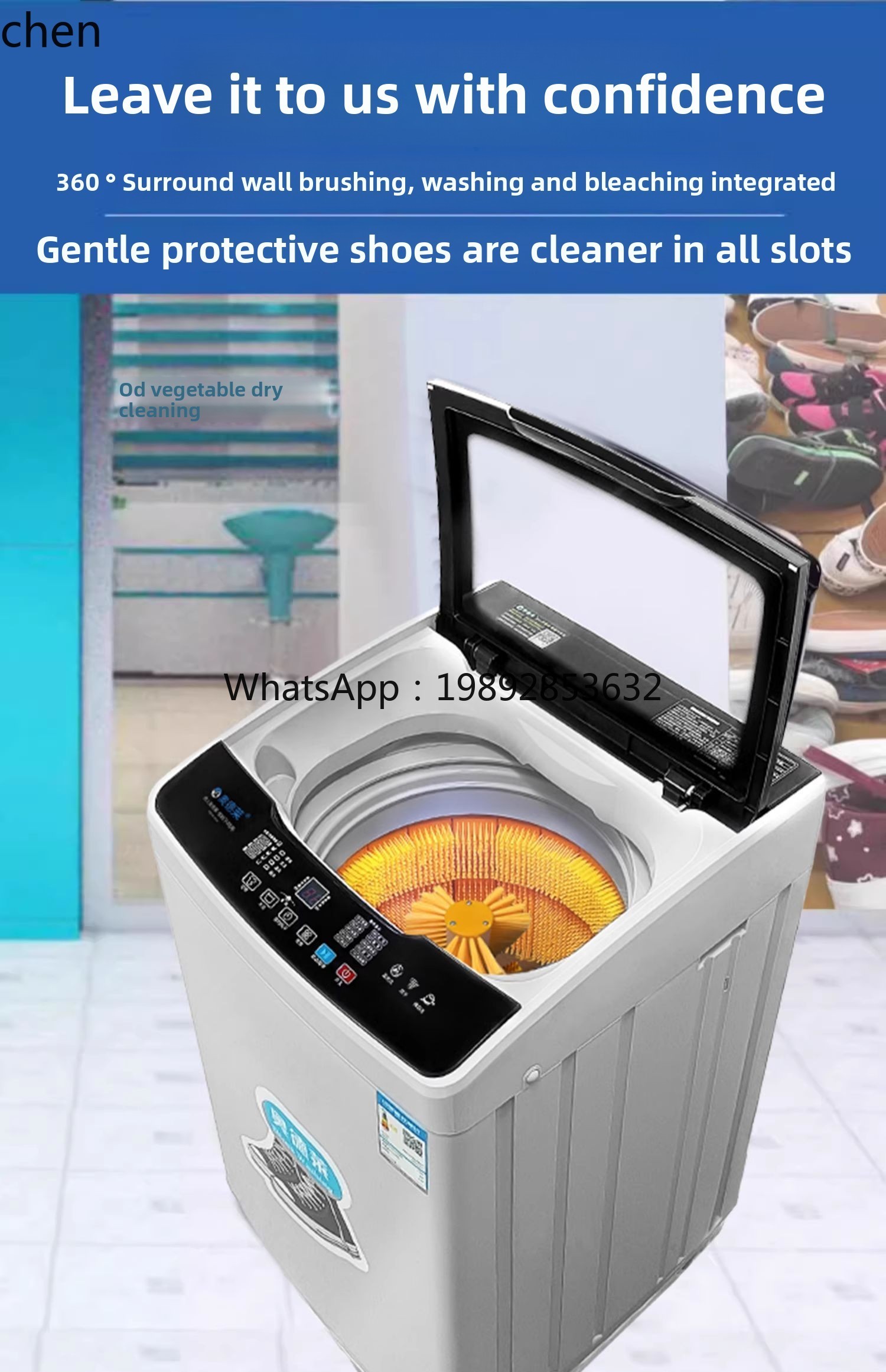 ZZ automatic shoe washing mach - Shoe Cleaner recension och pris