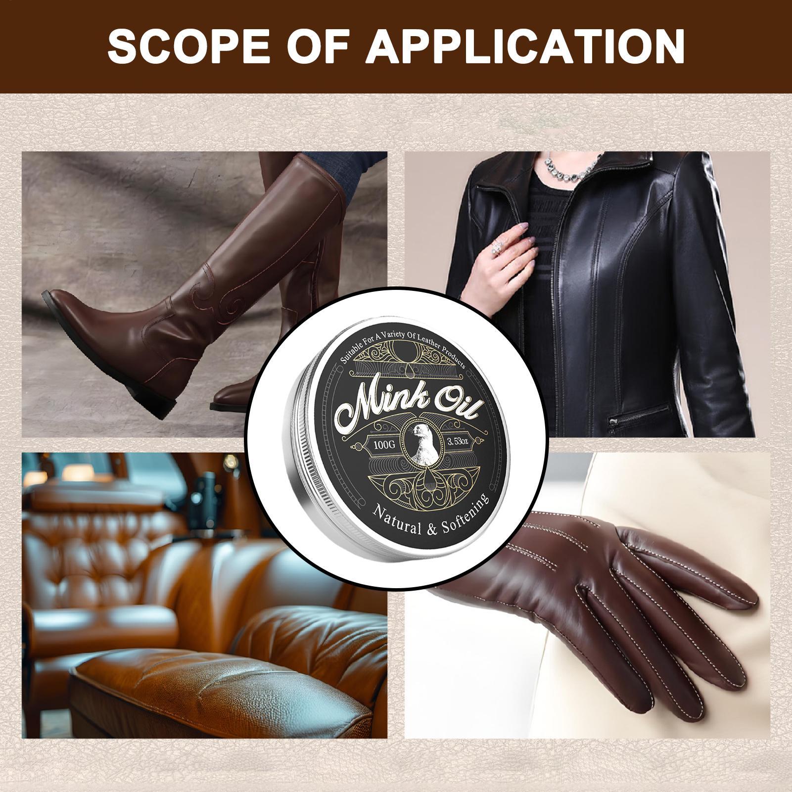 Pure Mink Oil Leather Care Cle - Sneaker Care Spray recension och pris