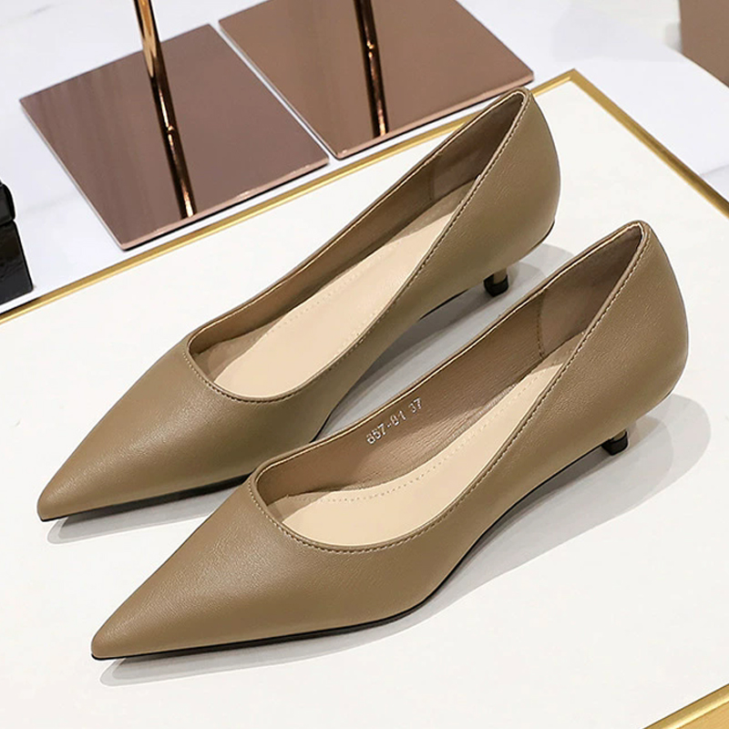 Fashion Pointed Toe Mid Heeled - Shoe Tree recension och pris